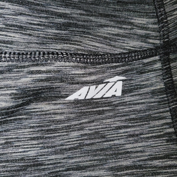 Avia Women's Active Wear Legging with Grey Stripes on Legs 231 - Picture 7 of 7